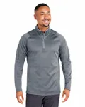 Men's Waffle Fleece Quarter-Zip SLATE SKY