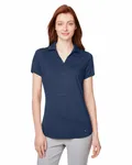 Ladies' Cloudspun Free V-Neck Polo NAVY BLAZER HTHR