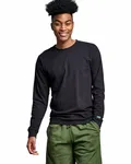 Unisex Cotton Classic Long-Sleeve T-Shirt Black Ink