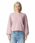 Ladies' ReFlex Fleece Crewneck Sweatshirt Blush