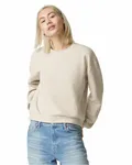 Ladies' ReFlex Fleece Crewneck Sweatshirt BONE