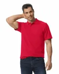 Men's Softstyle Double Pique Polo RED