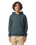 Youth Softstyle Midweight Fleece Hooded Sweatshirt Dark Heather