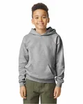 Youth Softstyle Midweight Fleece Hooded Sweatshirt RS SP GREY