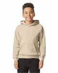Youth Softstyle Midweight Fleece Hooded Sweatshirt SAND