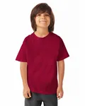 Youth Garment-Dyed T-Shirt Crimson Fall