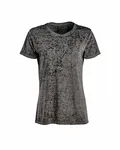 Ladies' Zen Jersey T-Shirt Twisted Black