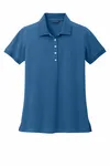 Brooks Brothers Women's Pima Cotton Pique Polo BB18201 Charter Blue