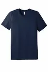 Bella + Canvas Unisex Triblend T-Shirt Solid Navy Triblend