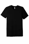 Bella + Canvas Unisex Triblend T-Shirt Solid Black Triblend