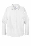 Brooks Brothers Women's Wrinkle-Free Stretch Nailhead Shirt BB18003 WHITE