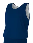 A4 Sprint Youth Reversible Mesh Tank A4N2206 Navy/ White