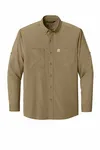 Carhartt Force Sun Defender Long Sleeve Shirt CT107106 DARK KHAKI