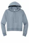 District Women's V.I.T. Fleece Hoodie DT6101 Flint Blue Heather