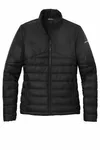 Eddie Bauer Women's Quilted Jacket EB511 Deep Black