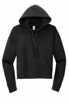 District Women's V.I.T. Fleece Hoodie DT6101 BLACK