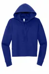 District Women's V.I.T. Fleece Hoodie DT6101 Deep Royal