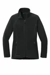 Eddie Bauer Women's Full-Zip Microfleece Jacket. EB225 BLACK