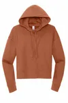District Women's V.I.T. Fleece Hoodie DT6101 Desert Rose