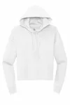 District Women's V.I.T. Fleece Hoodie DT6101 WHITE