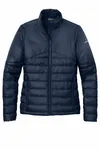 Eddie Bauer Women's Quilted Jacket EB511 River Blue Navy