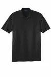 Port Authority Silk Touch Interlock Performance Polo. K5200 BLACK