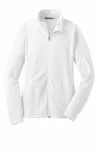 Port Authority Women's Microfleece Jacket. L223 WHITE