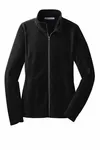 Port Authority Women's Microfleece Jacket. L223 BLACK