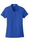 Port Authority Women's Core Classic Pique Polo. L100 TRUE ROYAL