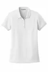 Port Authority Women's Core Classic Pique Polo. L100 WHITE