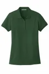 Port Authority Women's Core Classic Pique Polo. L100 Deep Forest Green