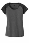 New Era Women's Heritage Blend Varsity Tee. LNEA107 Black/ Black Twist