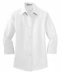 Port Authority Women's 3/4-Sleeve Easy Care Shirt. L612 WHITE
