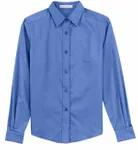 Port Authority Women's Long Sleeve Easy Care Shirt. L608 Ultramarine Blue