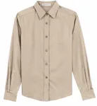 Port Authority Women's Long Sleeve Easy Care Shirt. L608 STONE