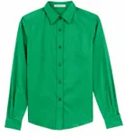 Port Authority Women's Long Sleeve Easy Care Shirt. L608 Court Green