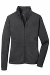 OGIO Women's Pixel Full-Zip. LOG203 Blacktop