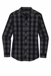 Port Authority Women's Everyday Plaid Shirt. LW670 BLACK