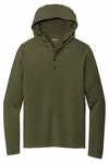 OGIO Luuma Flex Hooded Henley OG826 Deep Olive