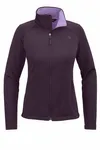 The North Face Women's Chest Logo Ridgewall Soft Shell Jacket NF0A88D4 TNF Blackberry Wine