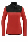 The North Face Women's Glacier 1/4-Zip Fleece NF0A7V4M Rage Red / TNF Black