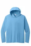 Port & Company Performance Pullover Hooded Tee PC380H Carolina Blue