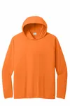 Port & Company Performance Pullover Hooded Tee PC380H Neon Orange