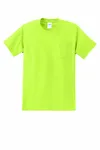 Port & Company Essential Pocket Tee. PC61P S. Green