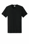 Port & Company Lightweight Cotton Tee PC43 Jet Black