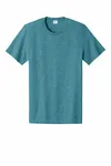 Port & Company Lightweight Cotton Tee PC43 Vivid Teal Heather