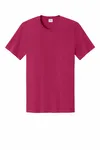 Port & Company Lightweight Cotton Tee PC43 Flush Pink