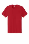 Port & Company Lightweight Cotton Tee PC43 RED