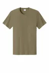 Port & Company Lightweight Cotton Tee PC43 Coyote Brown