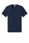 Port & Company Lightweight Cotton Tee PC43 TRUE NAVY